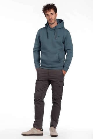 Sweater met Capuchon - Blauw