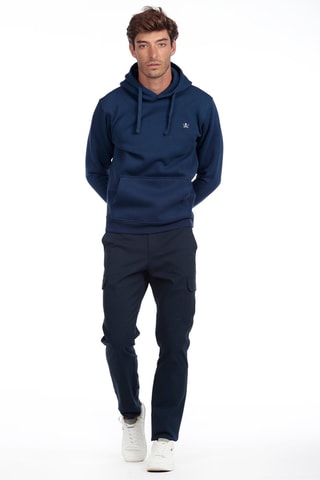 Sweater met Capuchon - Marineblauw