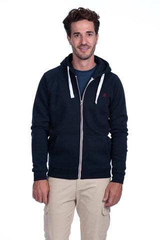 Sweater met Capuchon - Marineblauw