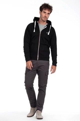 Sweater met Capuchon - Zwart