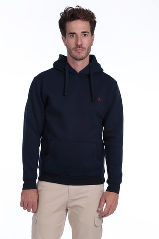 2 sweats à capuche - Gris et bleu marine