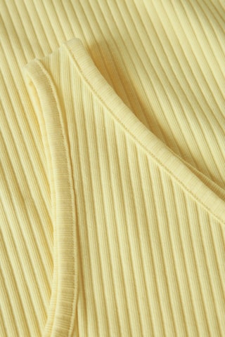 Camiseta de tirantes asimétrica de algodón orgánico - Amarillo - Name It