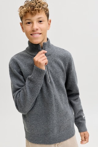 Jersey - Gris jaspeado - Jack & Jones Junior