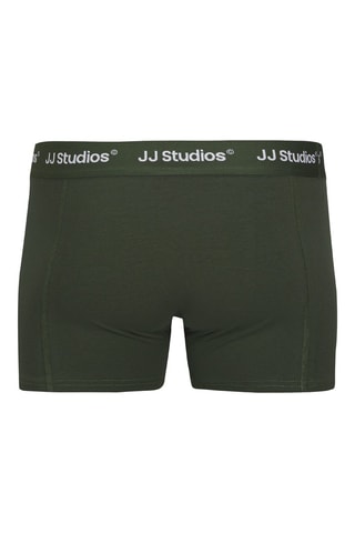 3 bañadores estilo bóxer - Caqui y violeta - Jack & Jones Junior