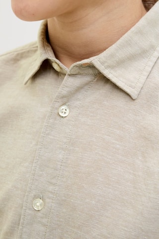 Camisa de lino - Gris claro - Jack & Jones