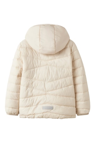 Anorak con capucha - Beige - Name It Kids