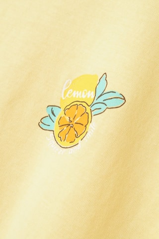 Camiseta de algodón orgánico - Amarillo - Name It