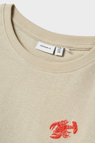 Camiseta de algodón orgánico - Beige - Name It