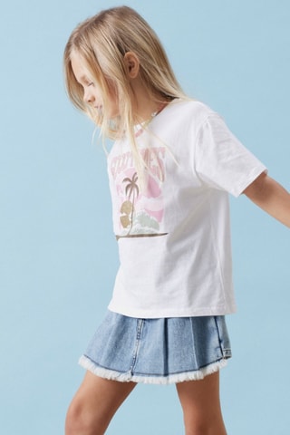 Camiseta de algodón orgánico - Blanco - Name It