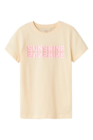 Camiseta de algodón orgánico - Beige - Jack & Jones