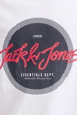 Camiseta - Blanco - Jack & Jones Junior
