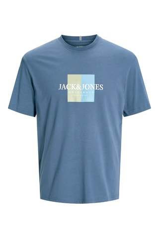 Camiseta relaxed fit - Celeste - Jack & Jones Junior