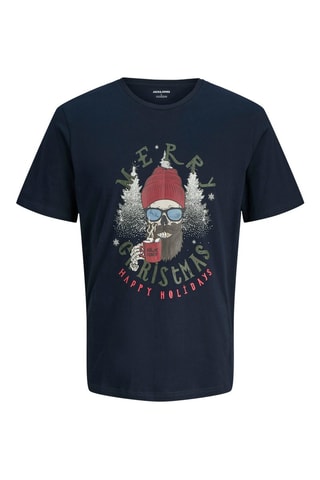 Camiseta regular fit - Azul marino - Jack & Jones Junior
