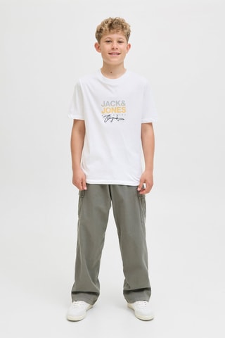 Camiseta - Blanco - Jack & Jones Junior