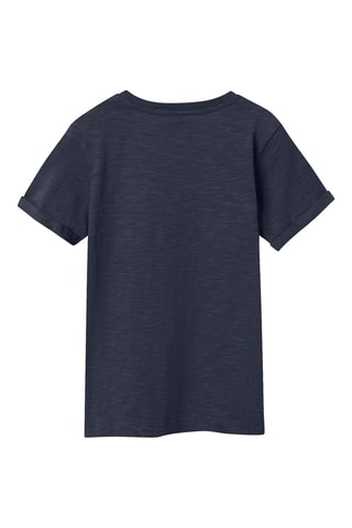 Camiseta - Azul marino jaspeado - Name It Kids