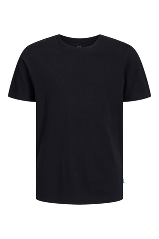 Camiseta de algodón orgánico - Negro - Jack & Jones Junior