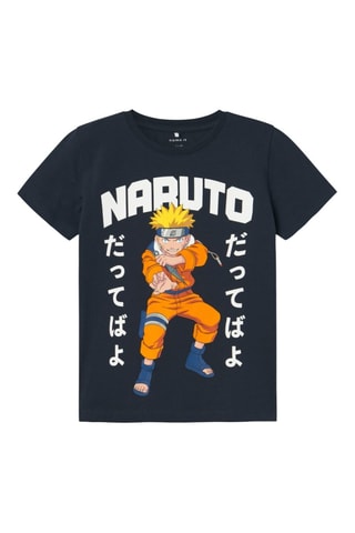 Camiseta Naruto Shippuden - Azul oscuro - Name It Kids