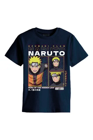 Camiseta Naruto Shippuden - Azul oscuro - Name It Kids