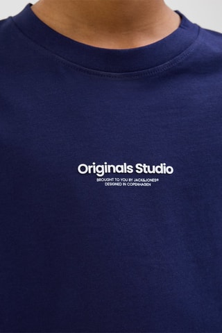 Camiseta - Azul petróleo - Jack & Jones Junior