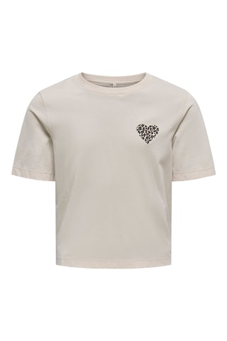 Camiseta - Beige - Kids Only Girl