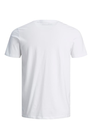 Camiseta slim fit - Blanco - Jack & Jones Junior