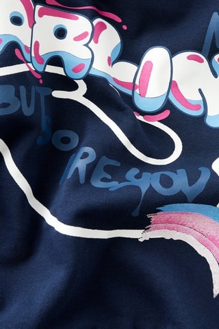 Sudadera con capucha - Azul marino - Name It Kids