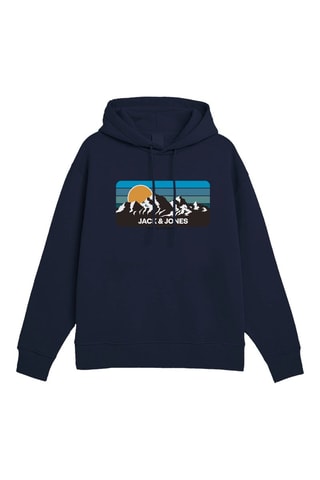 Sudadera con capucha - Azul marino - Jack & Jones Junior