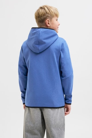 Sudadera con capucha - Azul eléctrico - Jack & Jones Junior