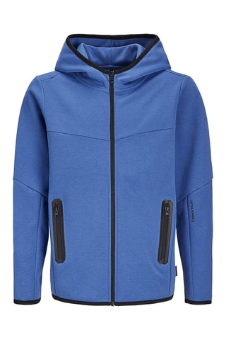 Sudadera con capucha - Azul eléctrico - Jack & Jones Junior