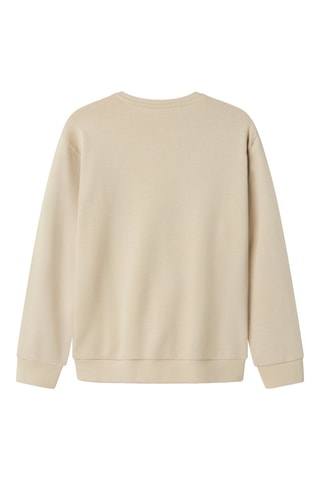Sudadera de algodón orgánico - Beige - Name It Kids
