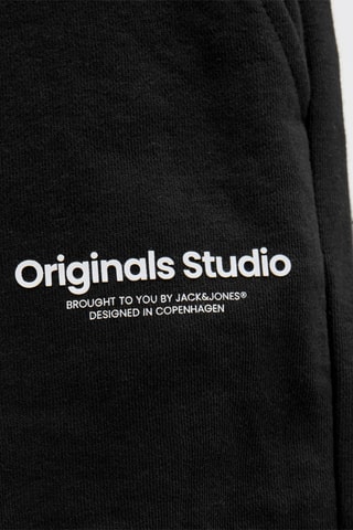 Bermudas relaxed fit - Negro - Jack & Jones Junior