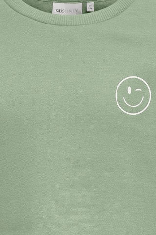 Camiseta y short de algodón orgánico - Verde agua - Kids Only Girl