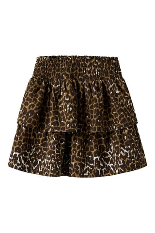 Falda avolantada - Marrón - Name It Kids