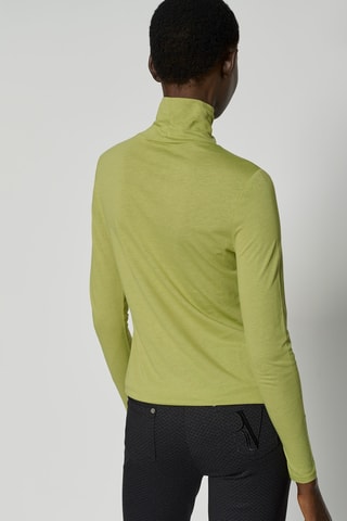 Sous-pull en fibres de bambou - Vert clair