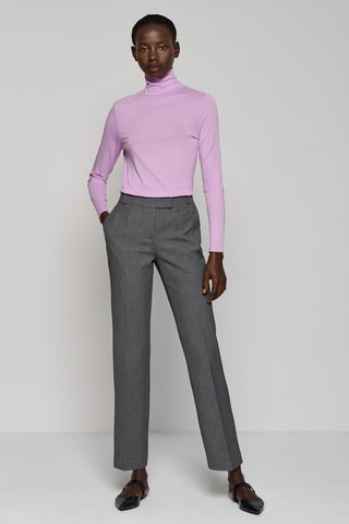 Sous-pull en fibres de bambou - Rose