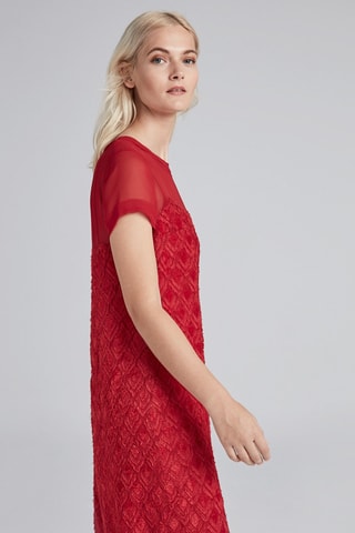 Robe trapèze - Rouge