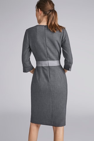 Robe droite - Gris foncé