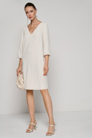 Robe droite - Beige