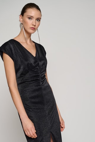 Robe fourreau - Noir