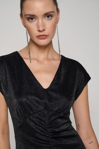 Robe fourreau - Noir