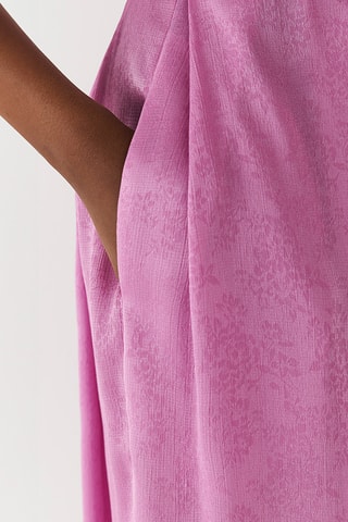 Jupe longue taille haute - Rose