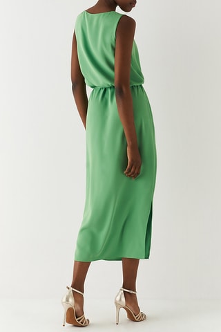Robe midi - Vert