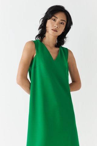 Robe trapèze - Vert