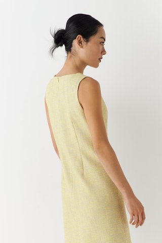 Robe droite - Jaune pâle