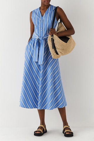 Robe chemise - Bleu clair