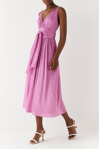 Robe midi - Rose