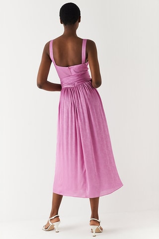 Robe midi - Rose
