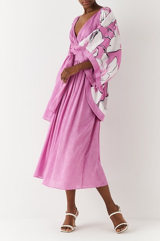 Robe midi - Rose
