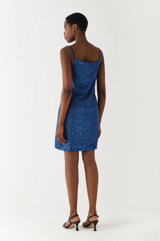 Robe droite - Bleu clair