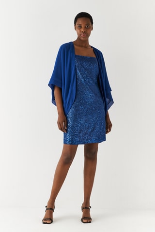 Robe droite - Bleu clair